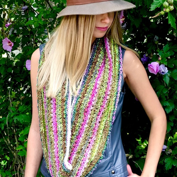 Handmade Eternity Scarf for Women (K14) 13H - Picture 3 of 6